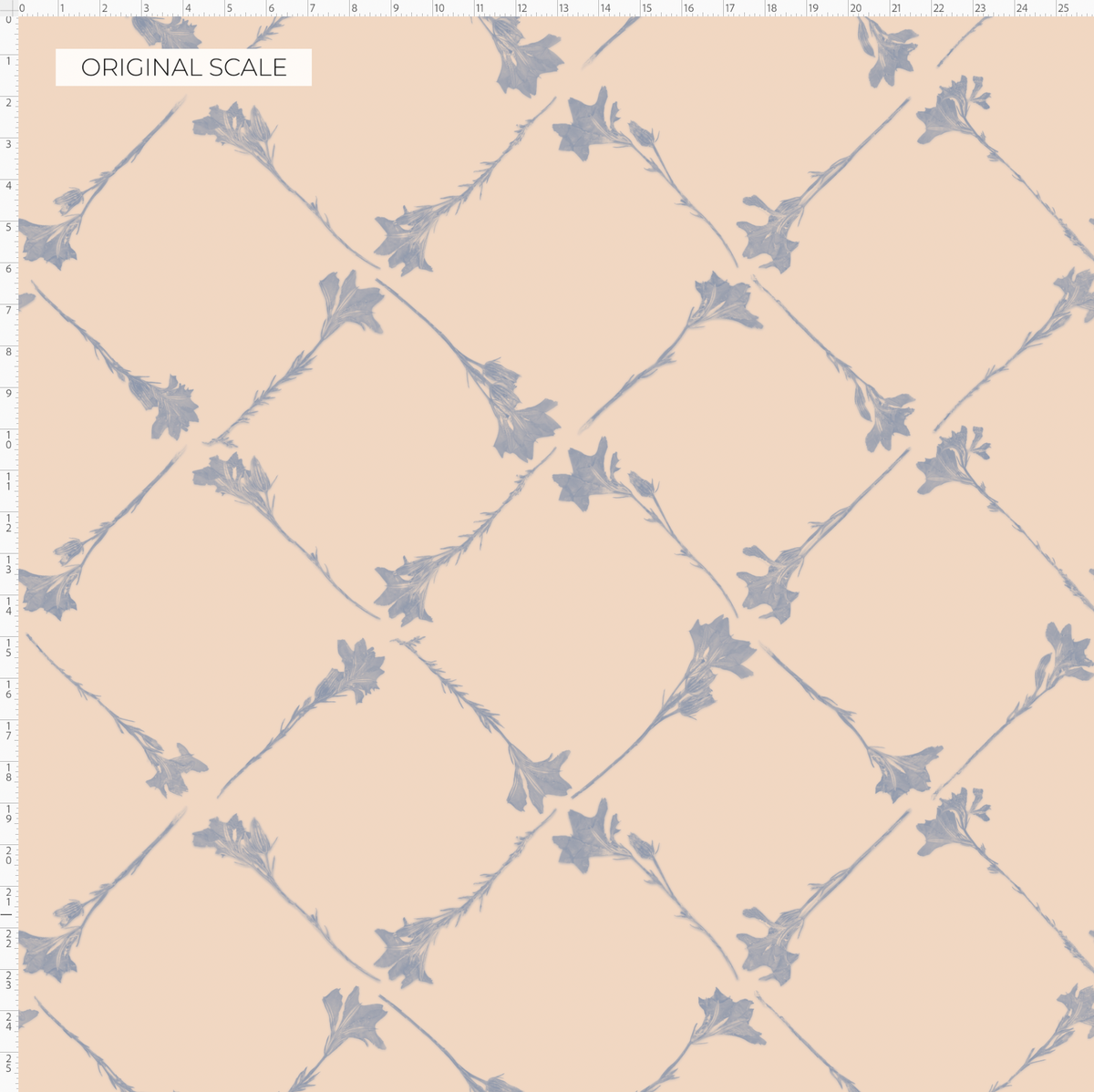 Lattice (L) Delft Wallpaper