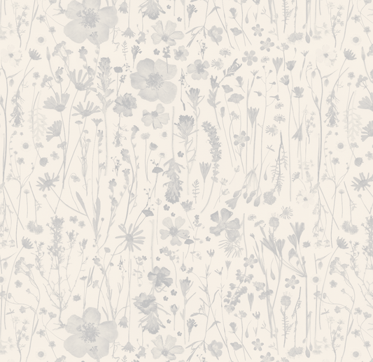 Among the Wildflowers Pearl Wallpaper