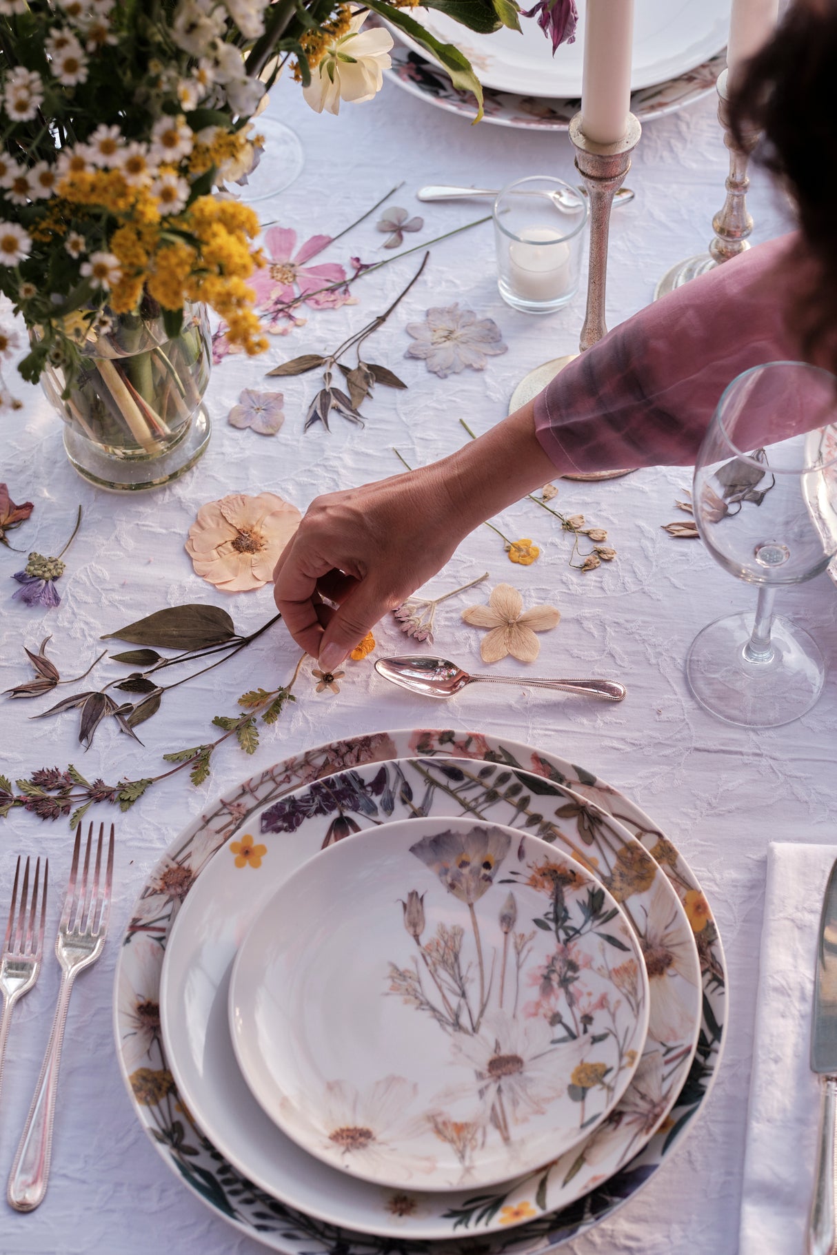 California Garden Dessert Plates