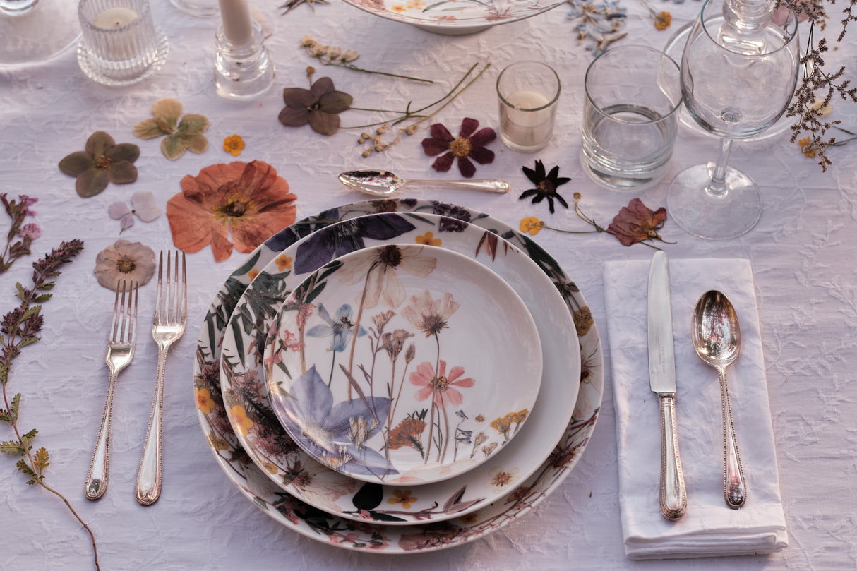 California Garden Dessert Plates