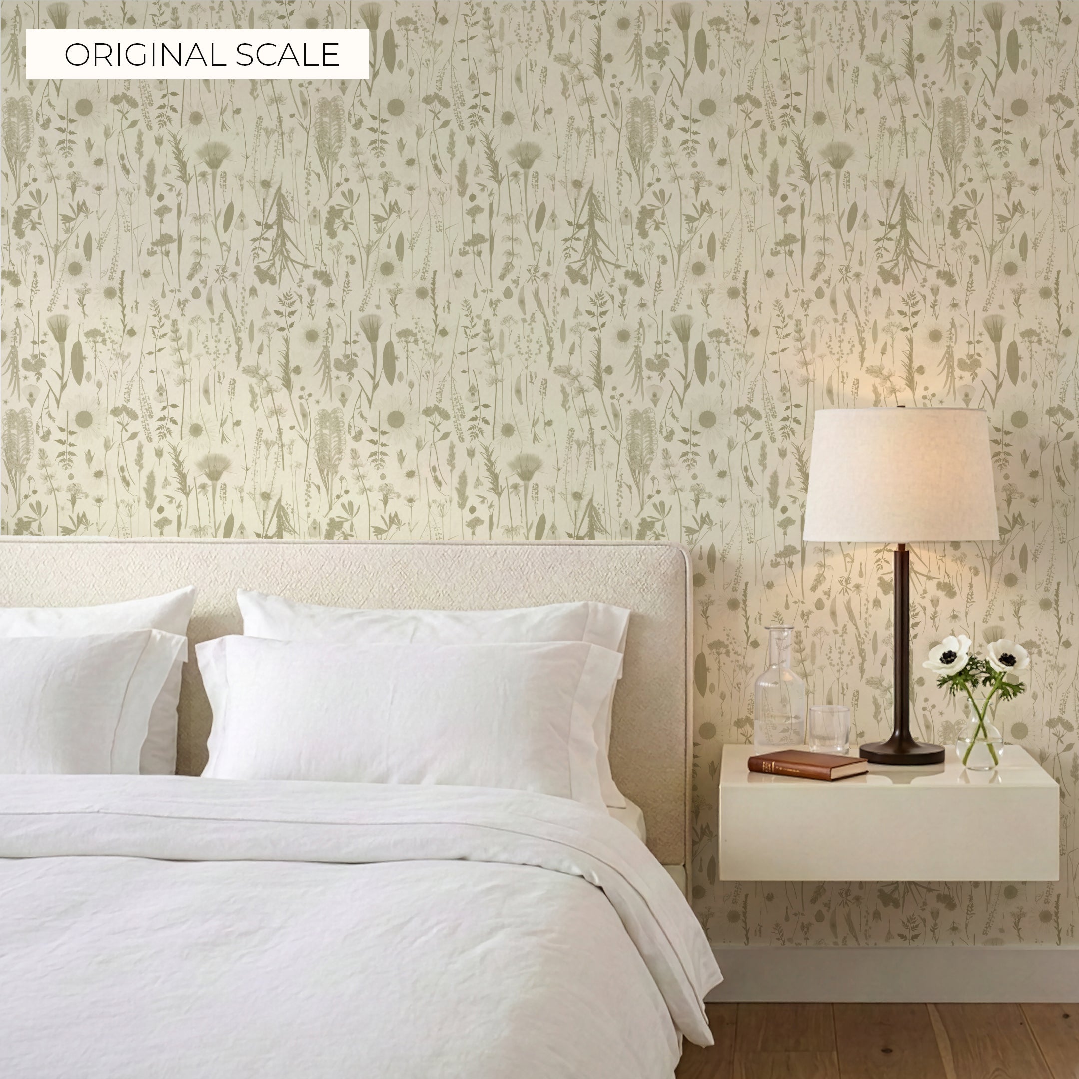 Golden Hour Pistachio Wallpaper