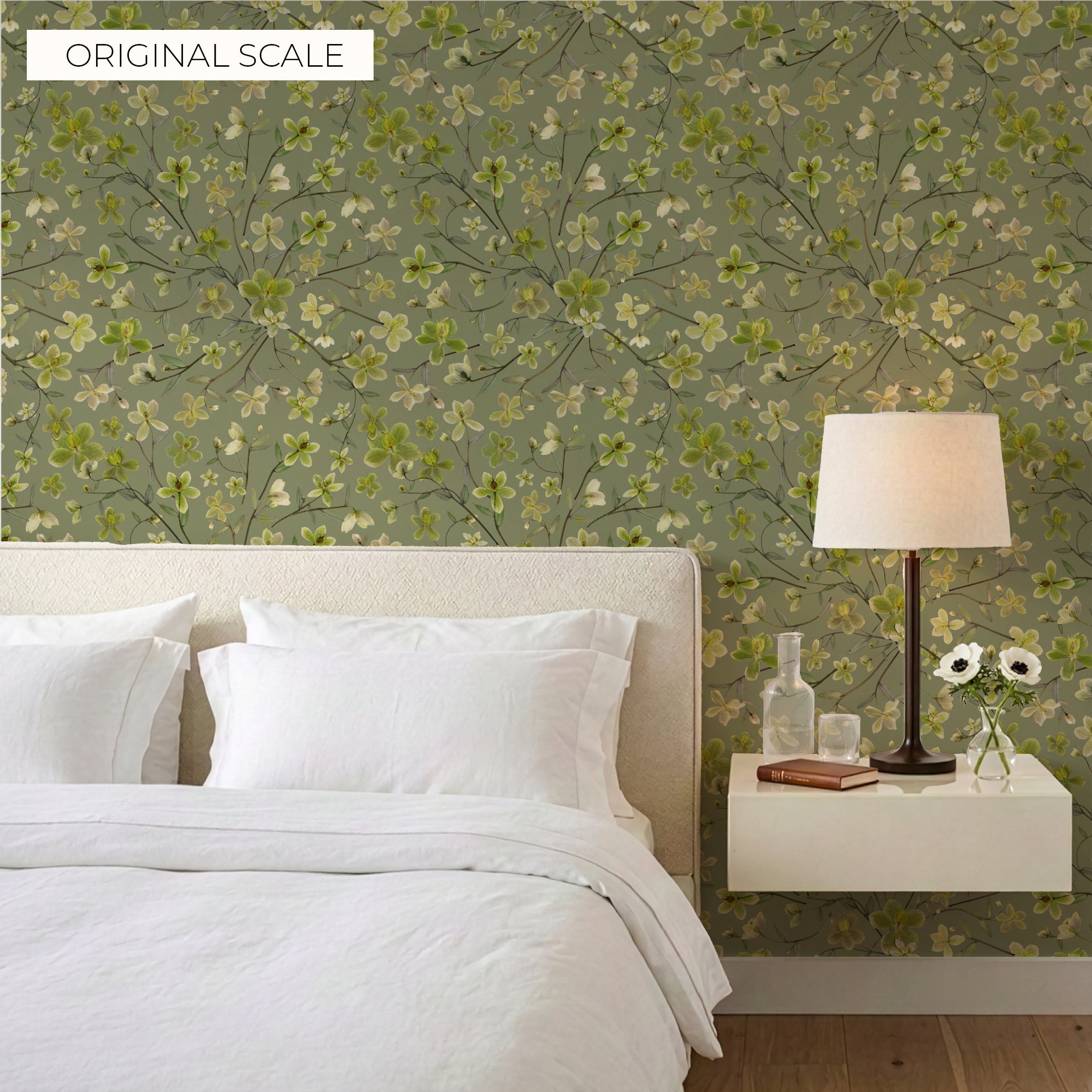 Hellebore Grove Wallpaper