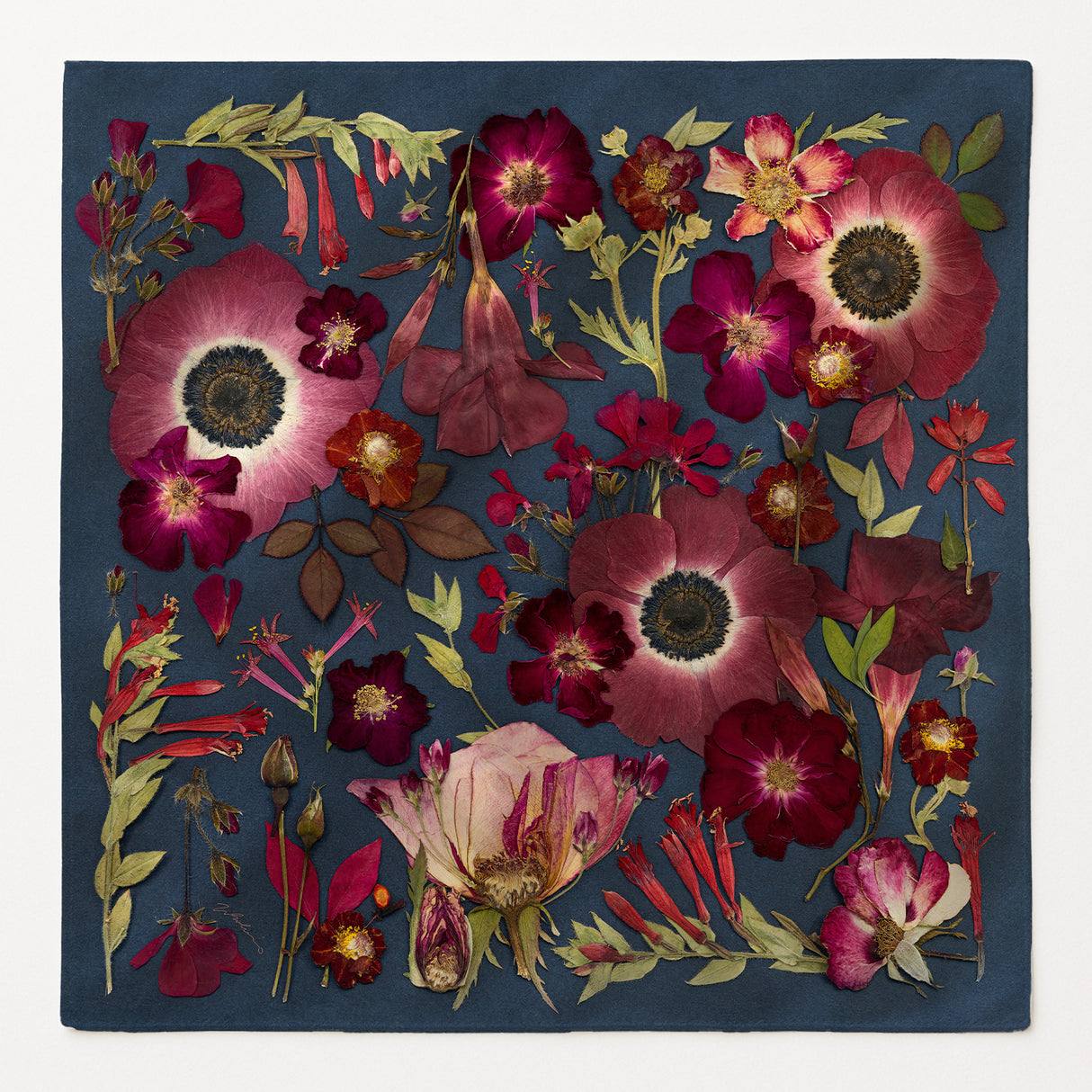 Jewels of the Garden Silk Scarf