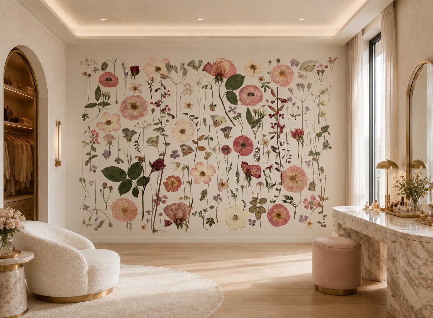 Roseala Wall Mural