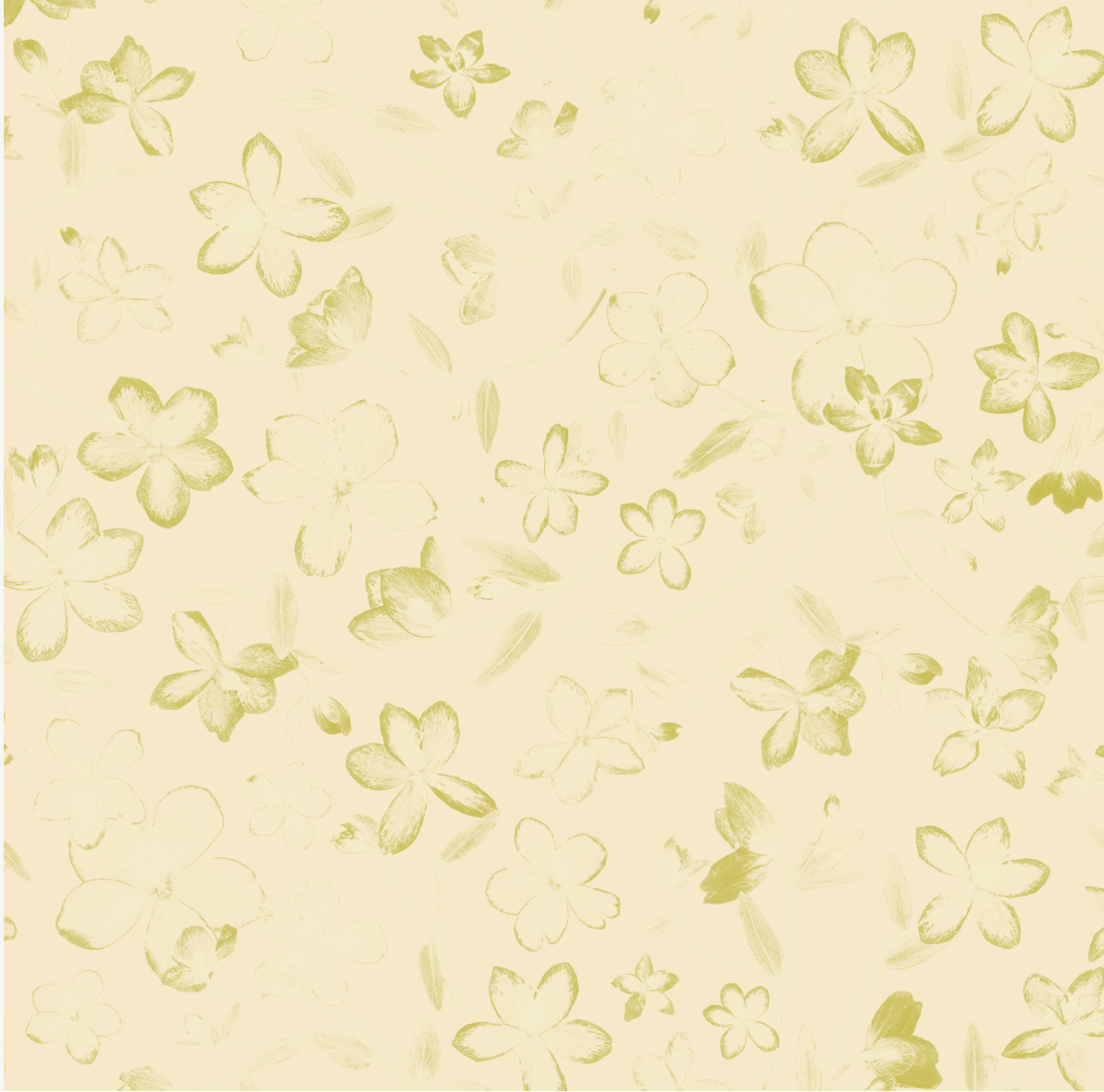 Hellebore Impression Sunlit Wallpaper