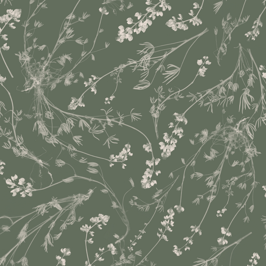 Wild Lupine Thyme Wallpaper