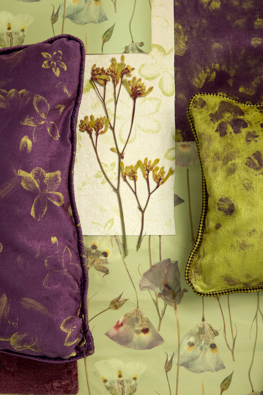 Hellebore Impression Sunlit Fabric