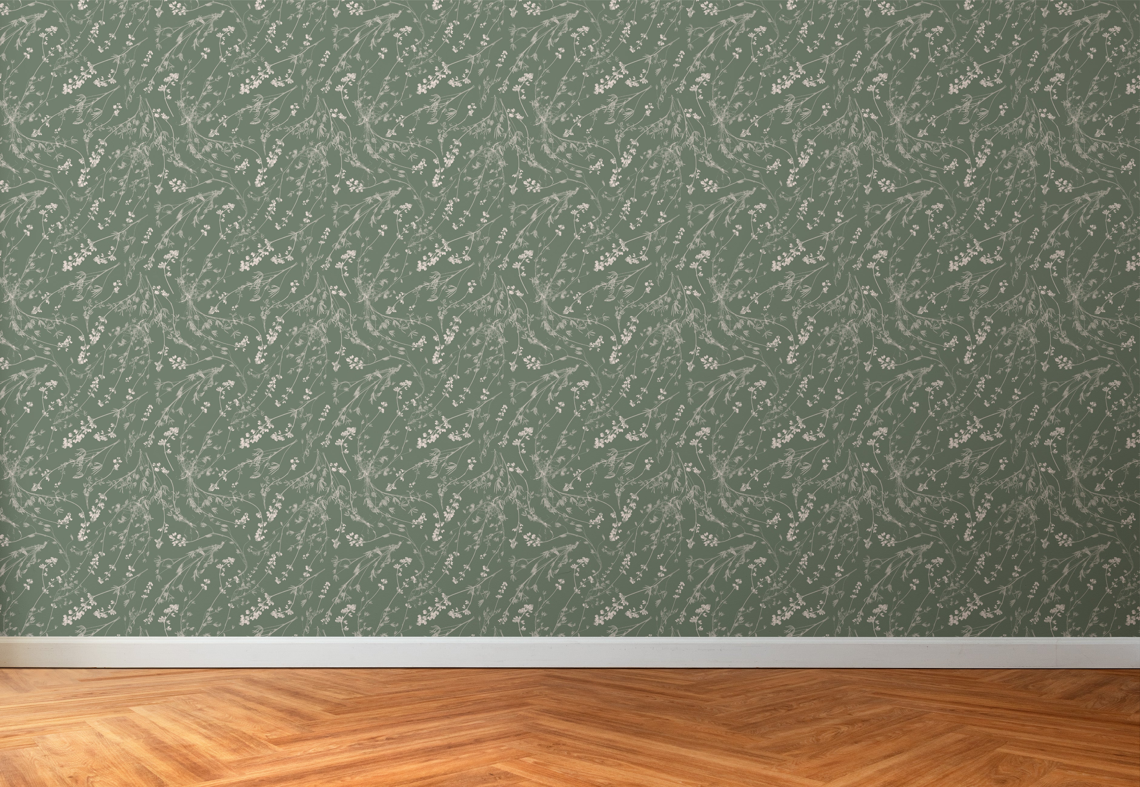 Wild Lupine Thyme Wallpaper