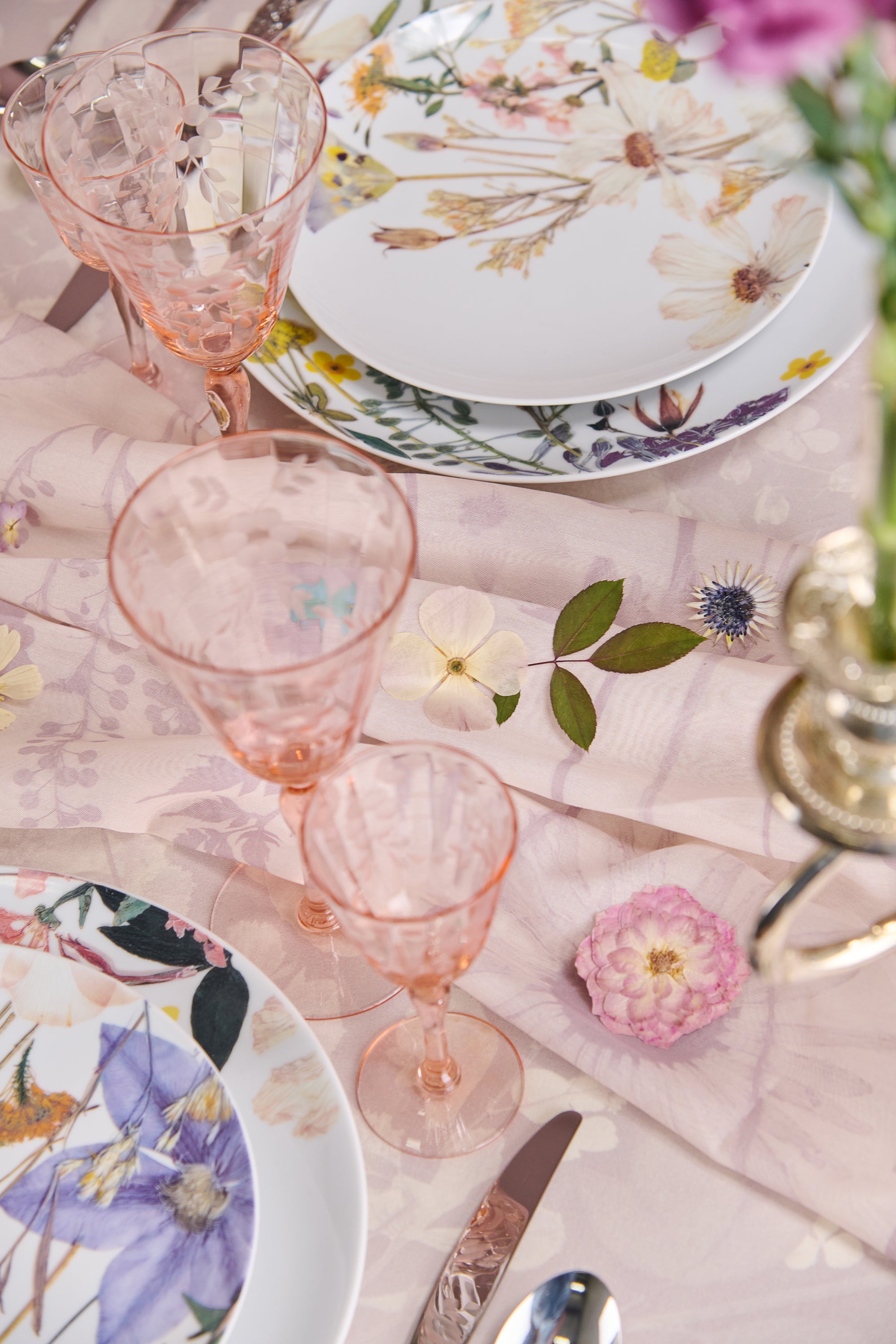 California Garden Dessert Plates