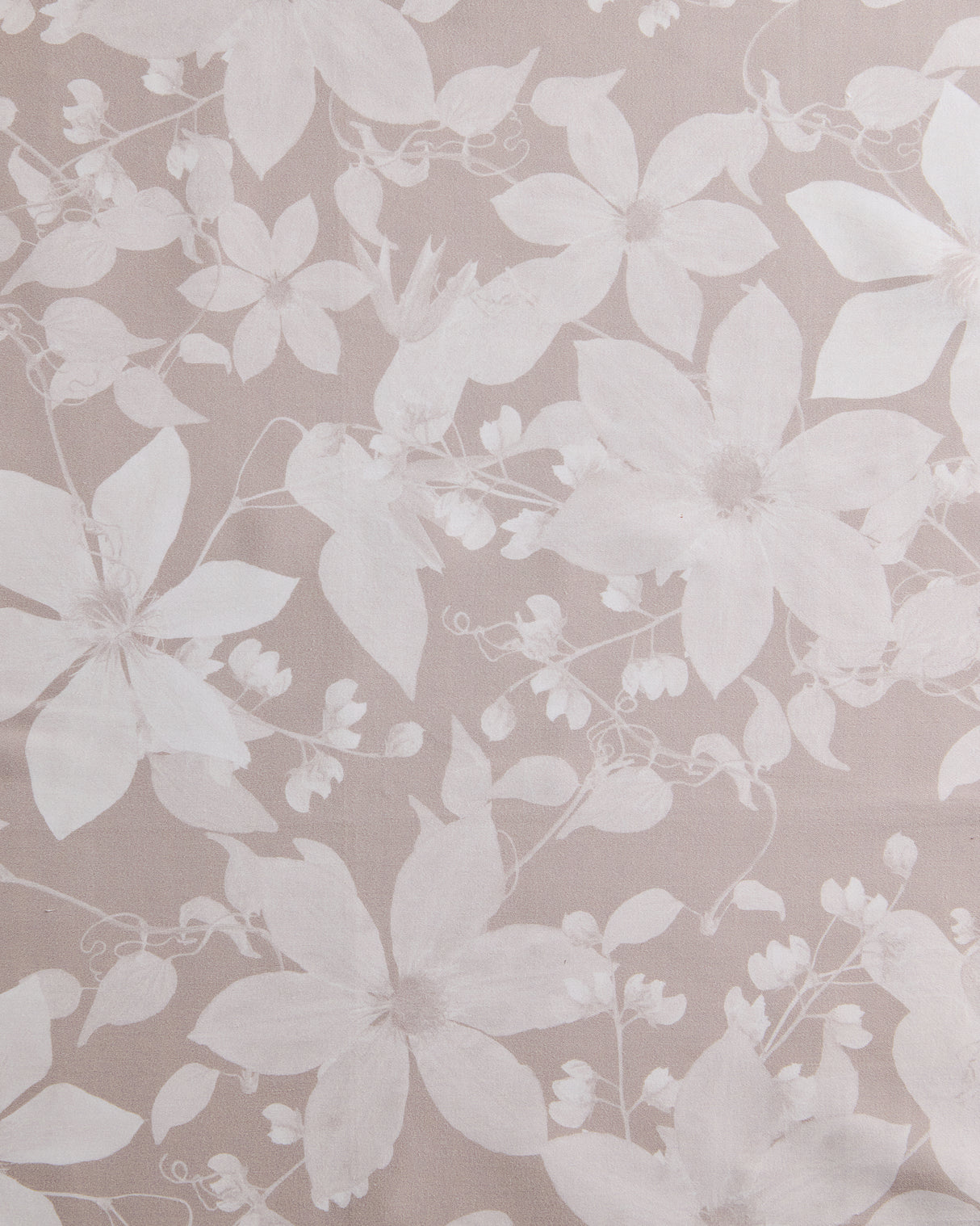 Clematis Mushroom Fabric
