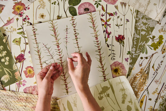 Wildflower Railroad Pure Fabric