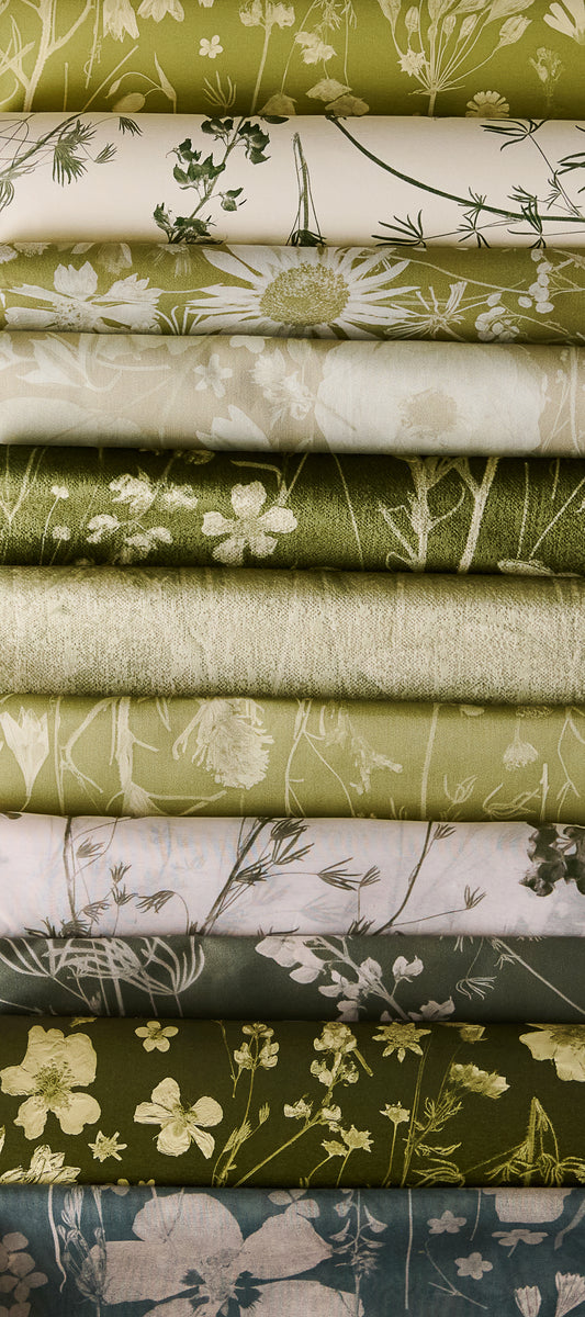Wild Lupine Thyme Fabric