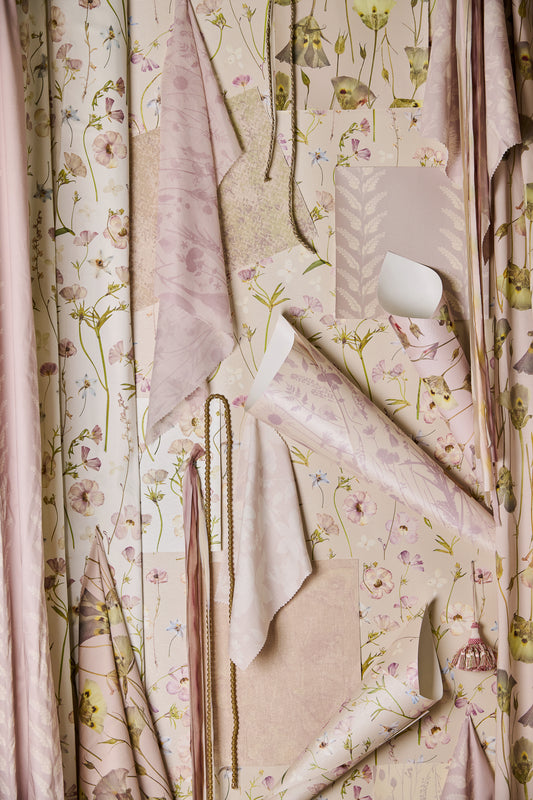Golden Hour Mauve Fabric