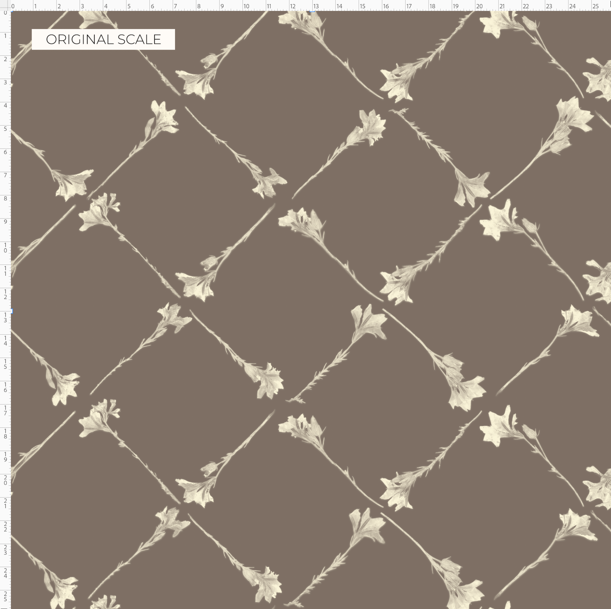 Lattice (L) Mocha Wallpaper