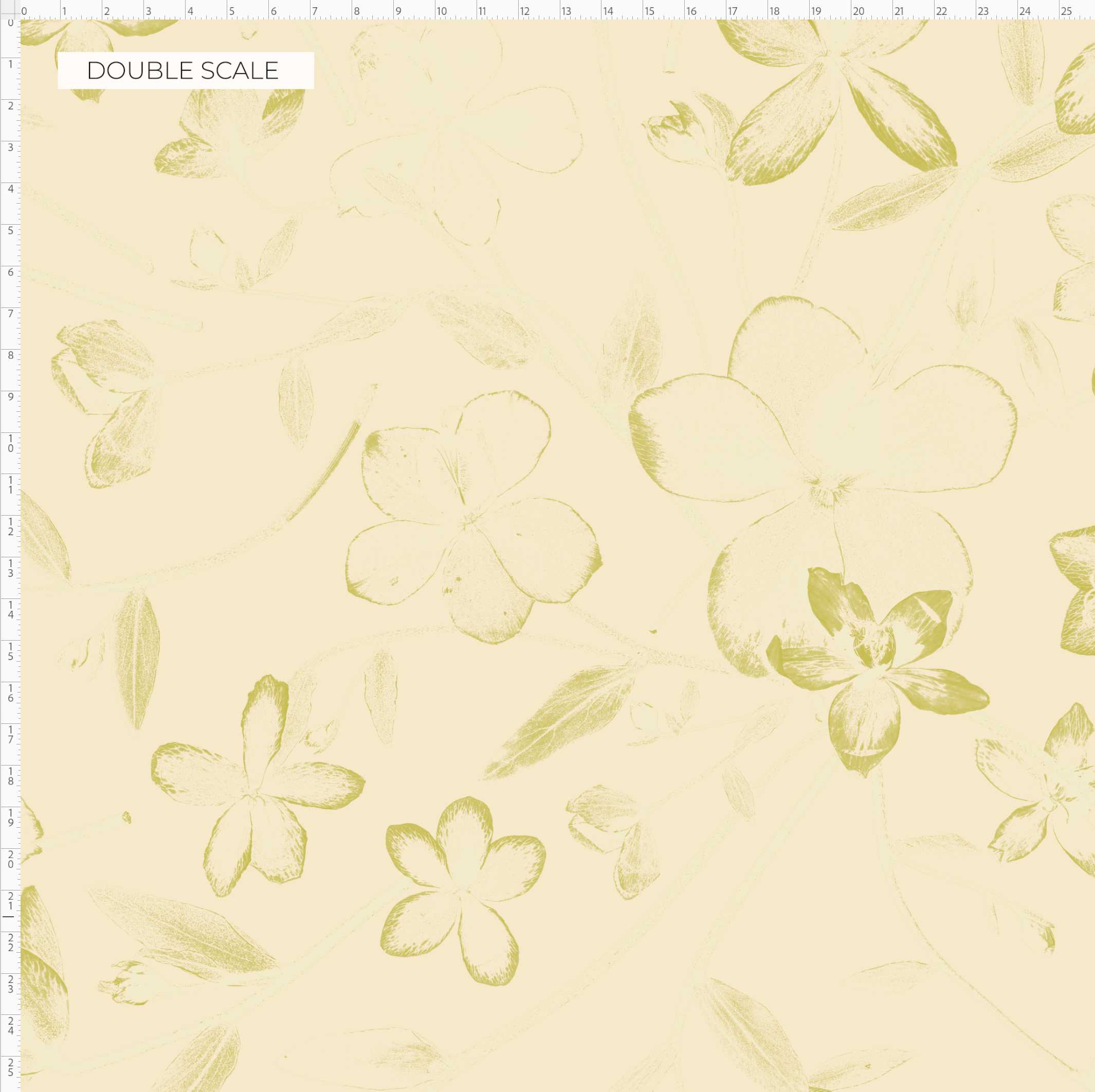 Hellebore Impression Sunlit Wallpaper