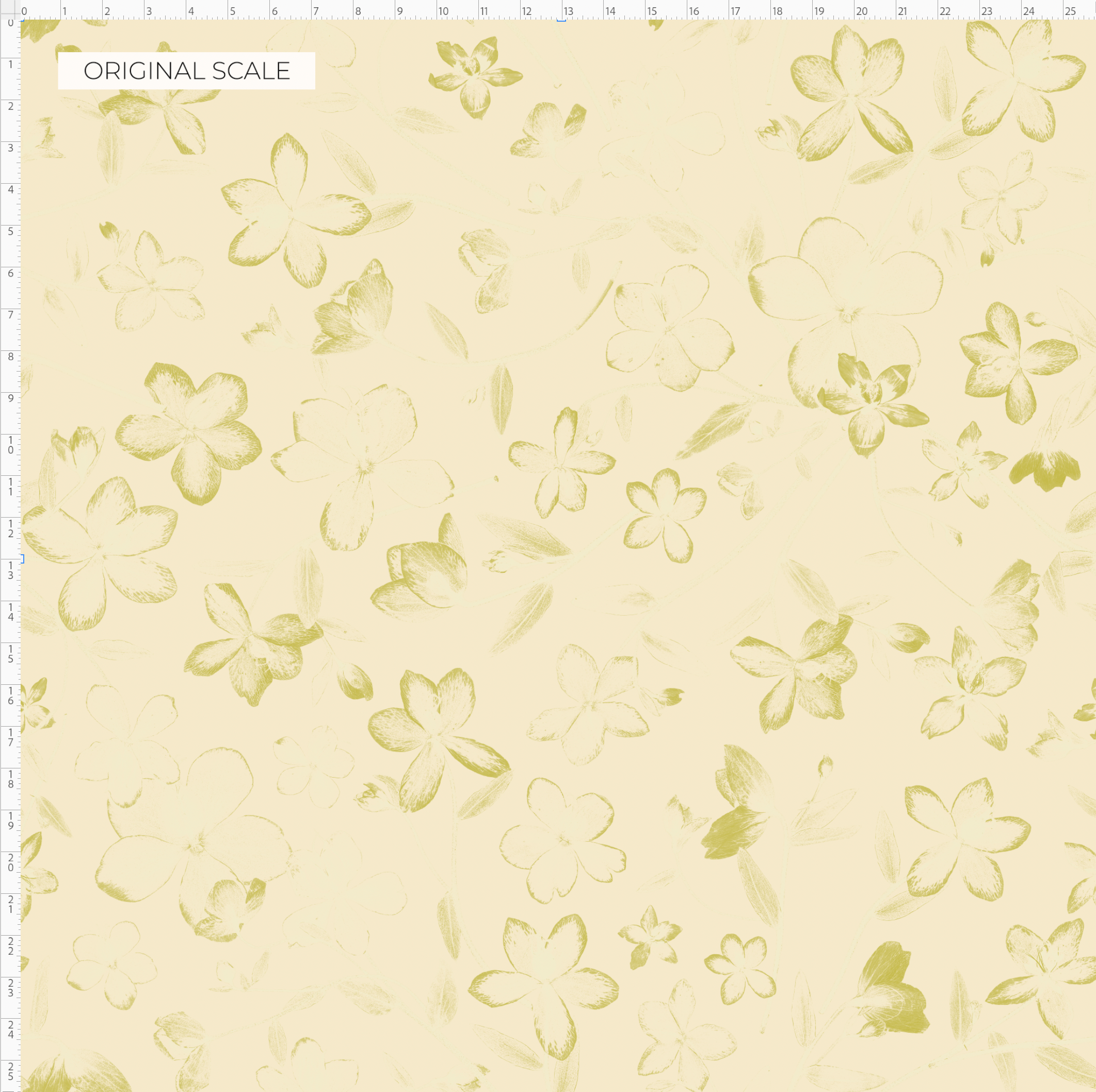 Hellebore Impression Sunlit Wallpaper