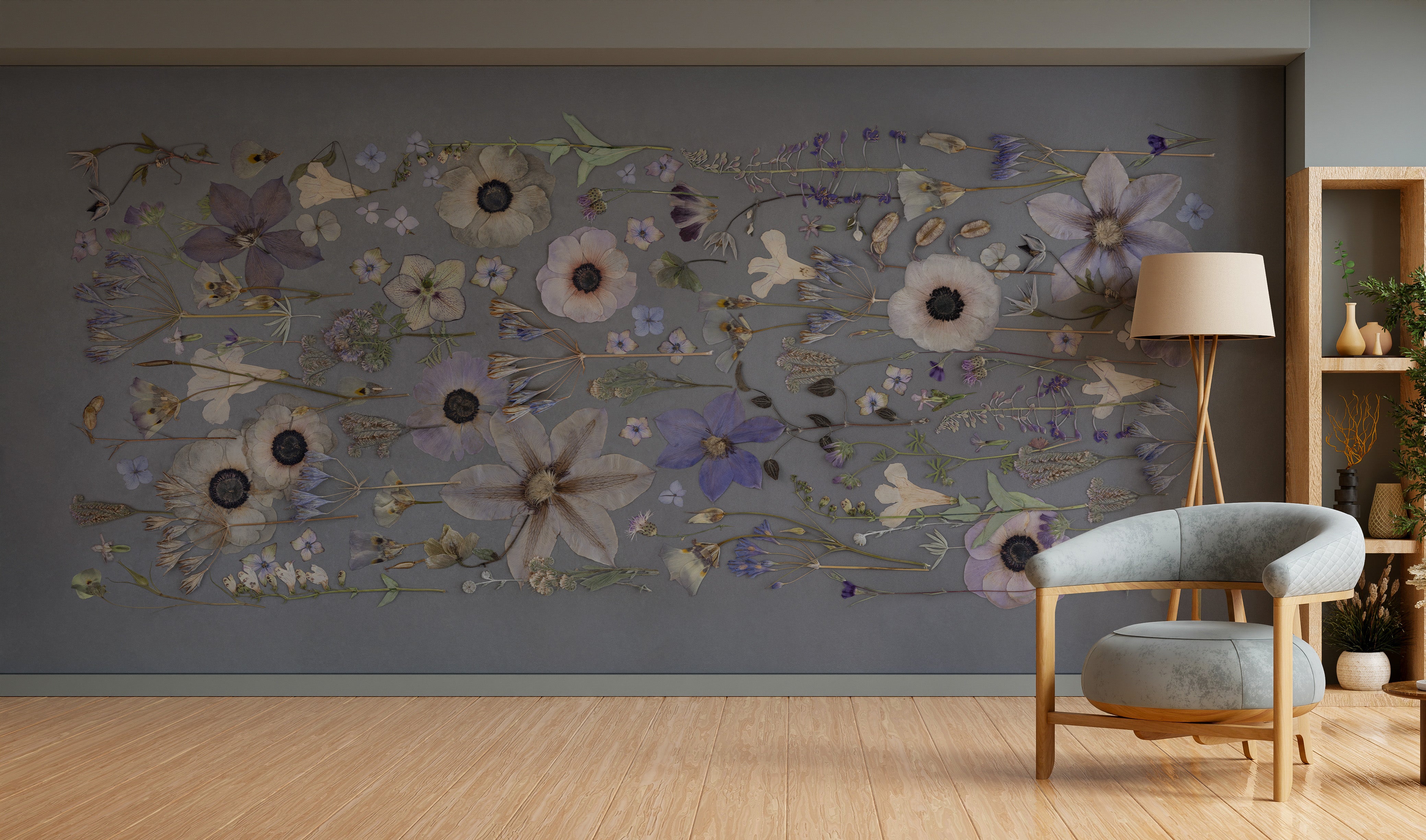 Gray Gardens Wall Mural – Domain of The Flowerings