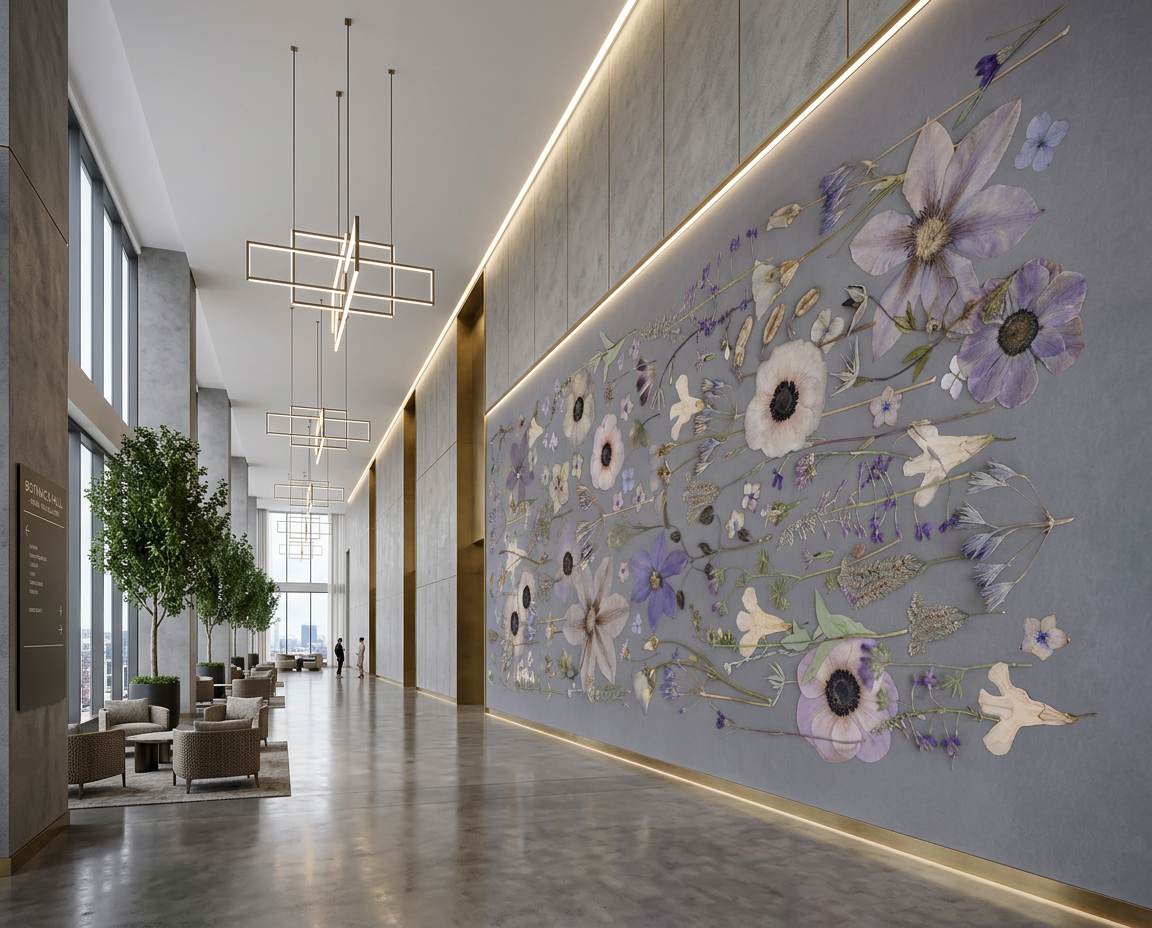 Gray Gardens Wall Mural