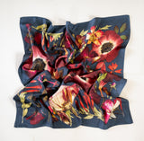 Jewels of the Garden Silk Scarf