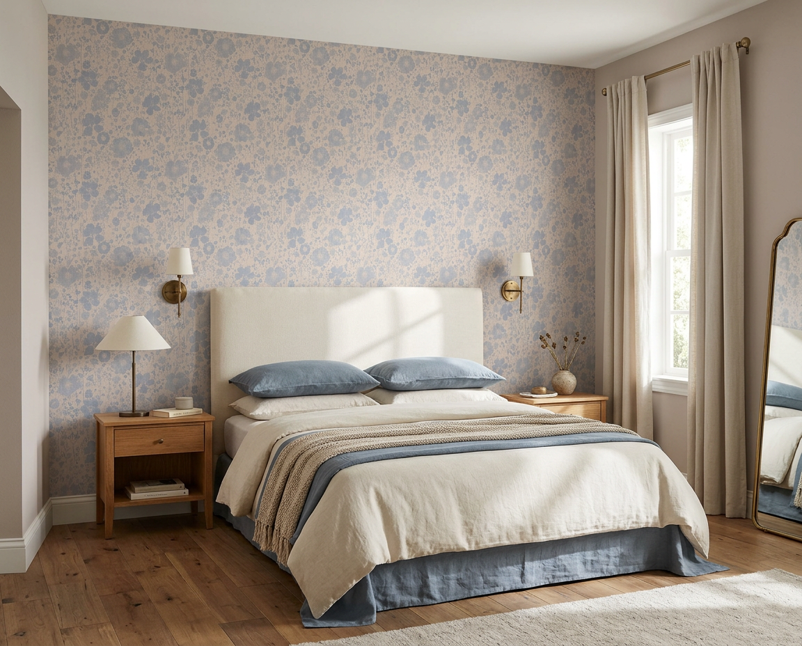 Beautiful Stranger Delft Wallpaper