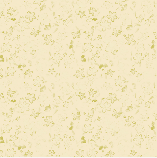 Hellebore Impression Sunlit Wallpaper
