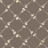 Lattice (L) Mocha Wallpaper