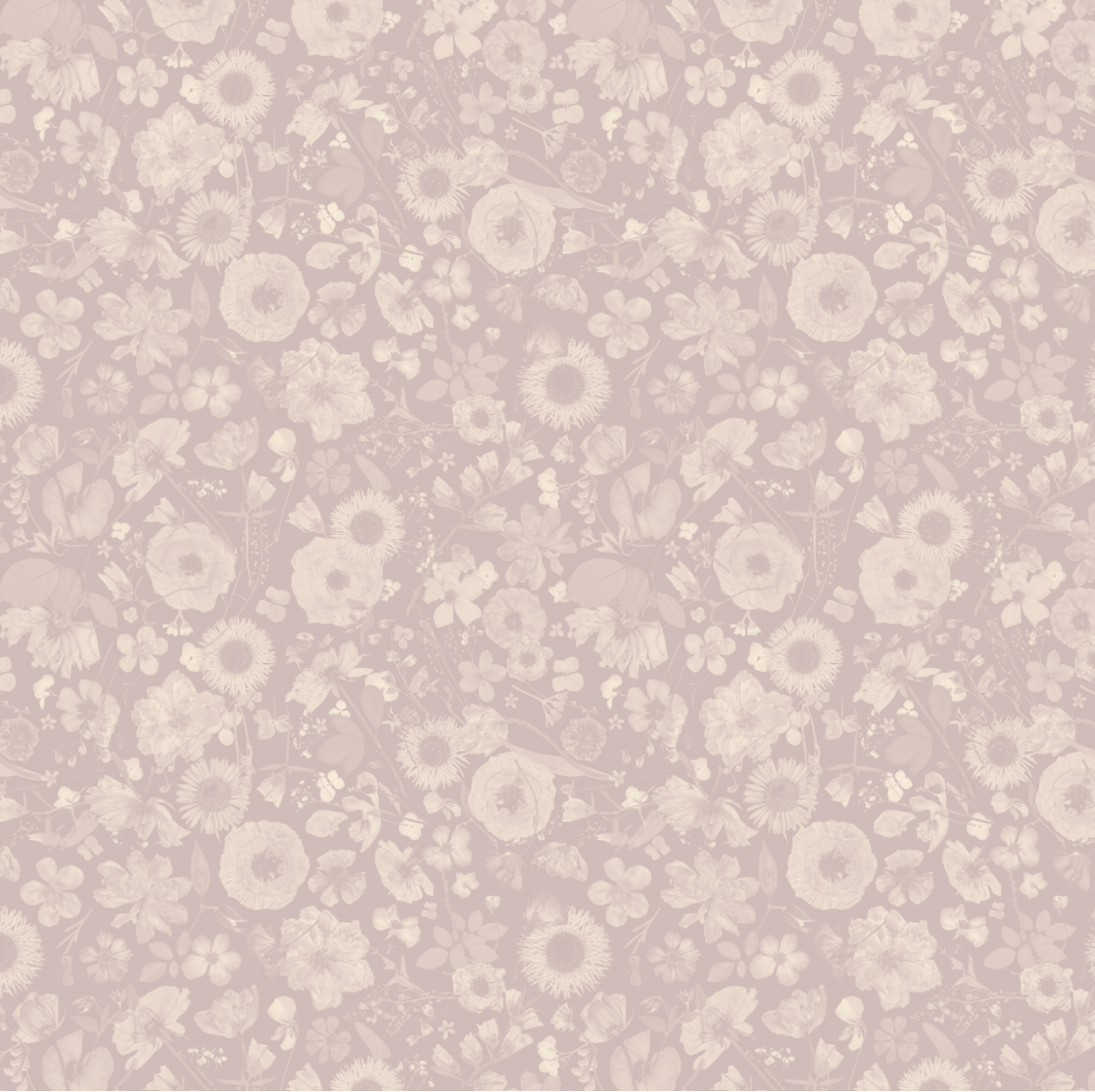 Petals in the Night Mauve Wallpaper