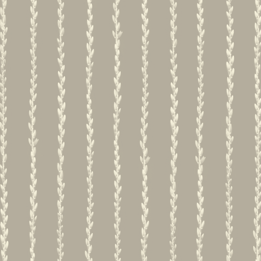 Zipper Stripe Latte Wallpaper