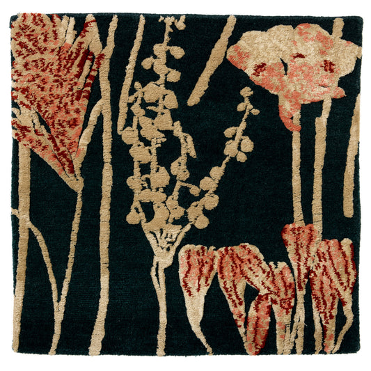 As Spring Fades Inkwell Coral Rug