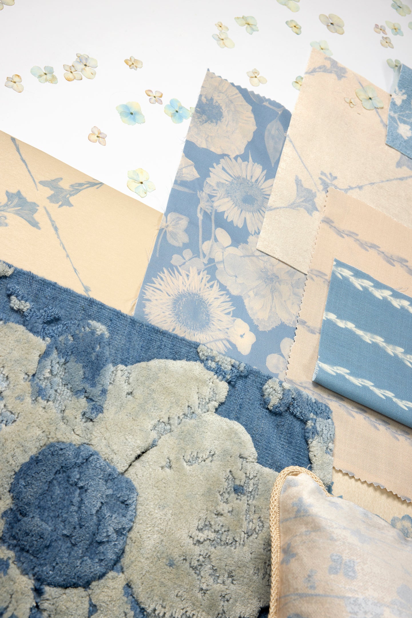 Noirette Washed Denim Rug