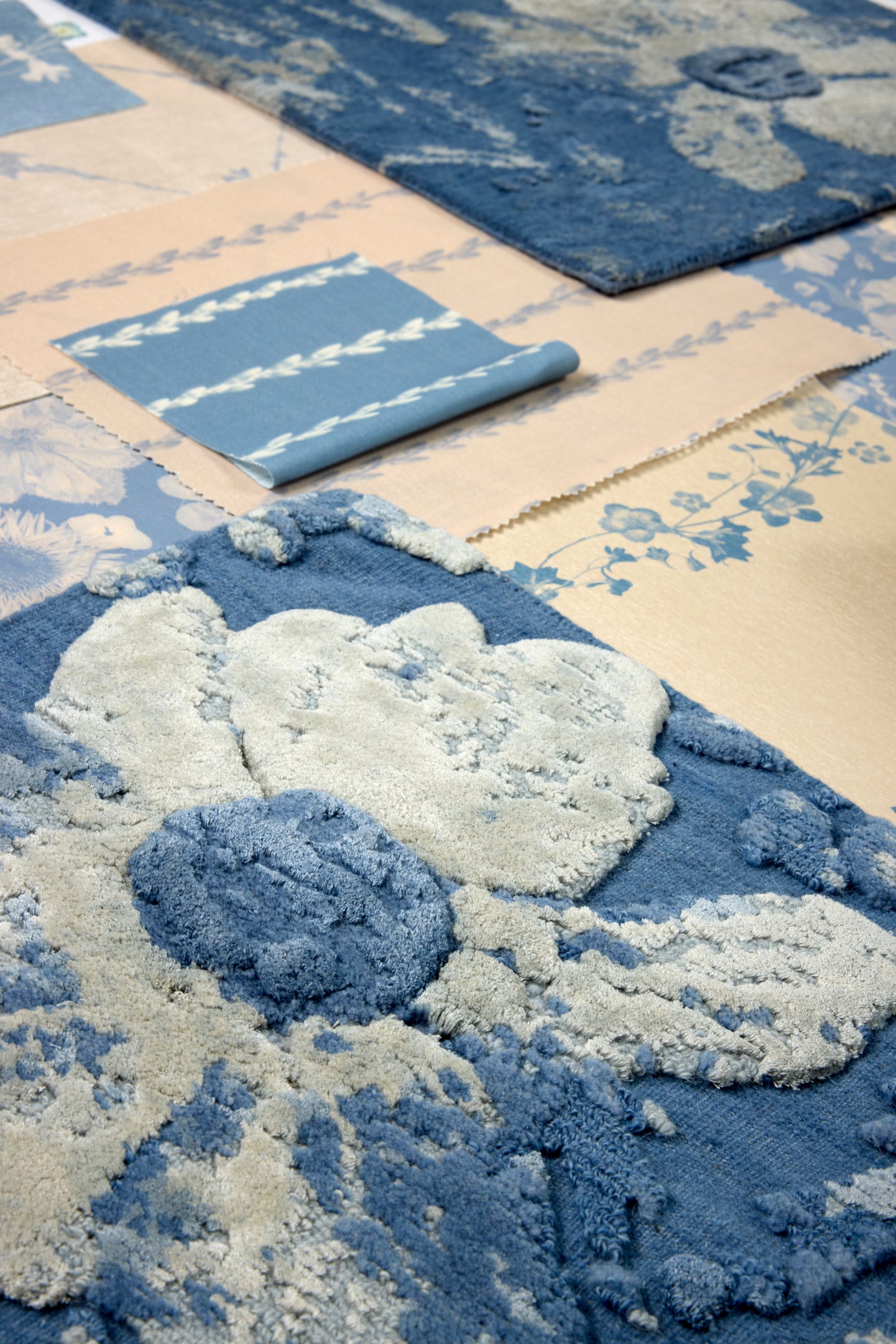 Noirette Washed Denim Rug