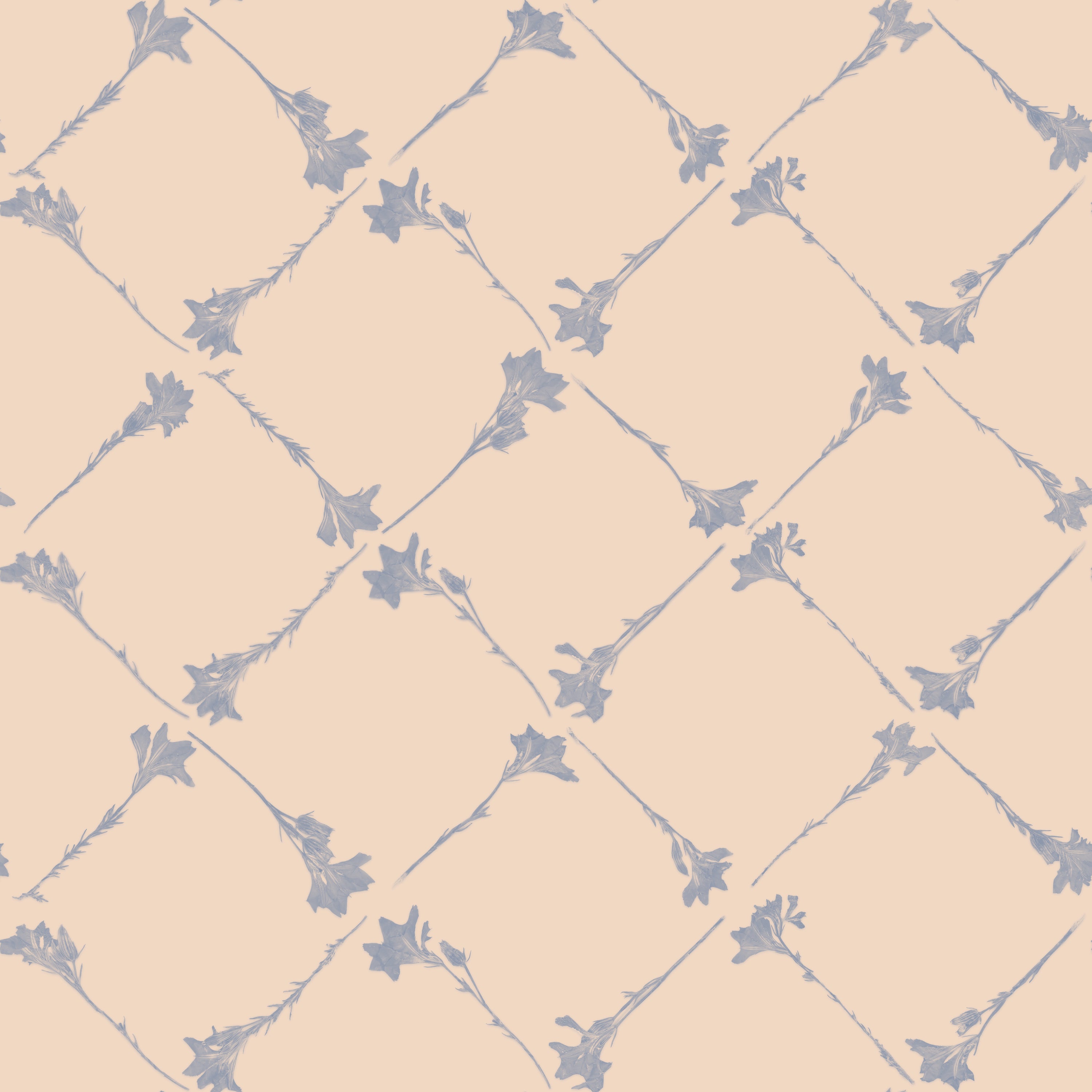 Lattice (L) Delft Wallpaper