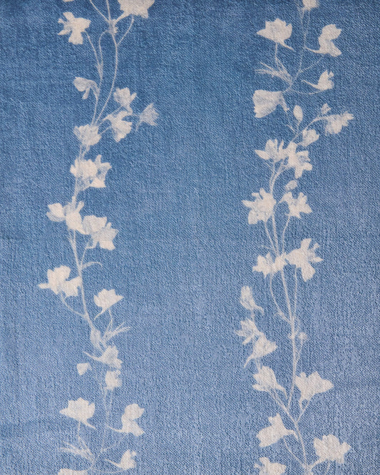 Climbing Larkspur Dusk Fabric