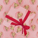 Pressed Flower Wrapping Paper